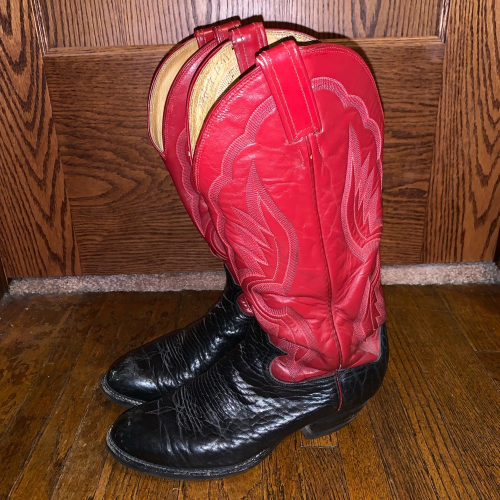 Tony Lama Cowboy Boots - Picture 3 of 8